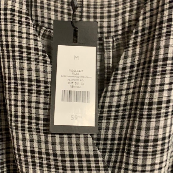 Brand new Dynamite ruched chiffon dress - Picture 8 of 8